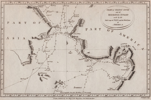 Chart of Norton Sound and of Bhering's Strait  1790